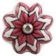 Pink Dahlia Medium Ceramic Wine Stopper